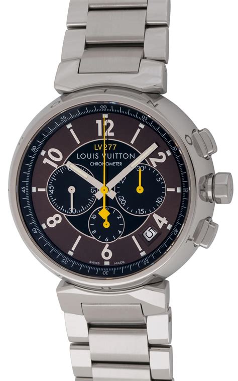 louis vuitton lv277 chronometer precio|louis vuitton moon chronograph.